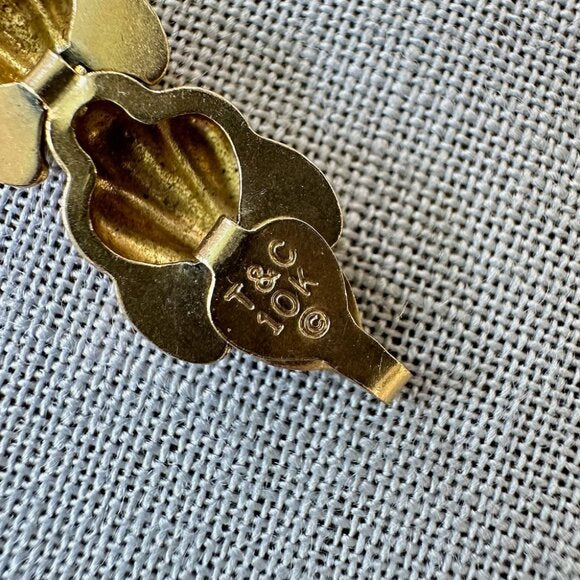 Vintage Town & Country 10K Gold and Rose Gold Bracelet