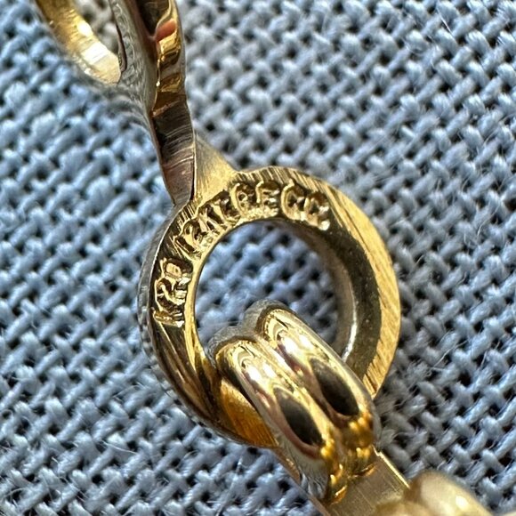 Vintage Jon Cris 12K GF Cameo Bracelet