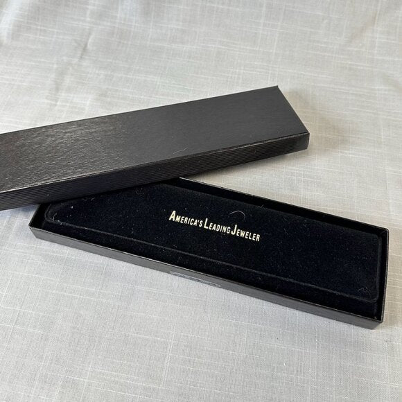 Vintage 10K Gold and Pearl Lariat Necklace