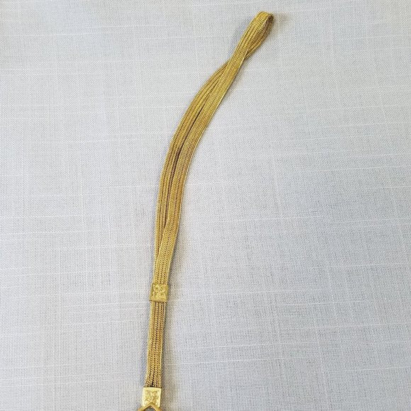 Antique 1920s Whiting and Davis Mesh Wristlet