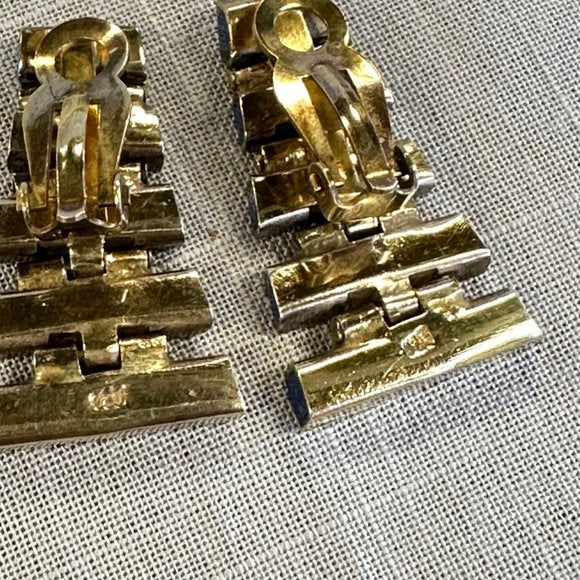 Vintage Smithsonian Institution Lapis Lazuli Sterling Necklace and Earrings