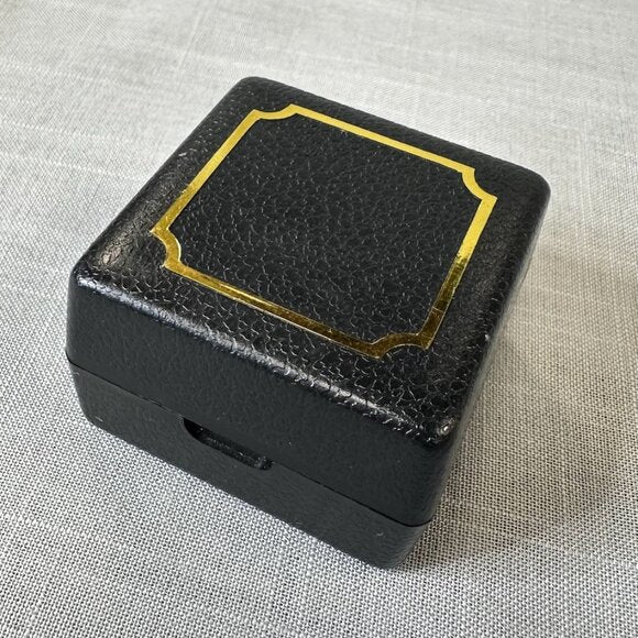 14K Gold Plated Mozambique Garnet and Diamond Ring size 7