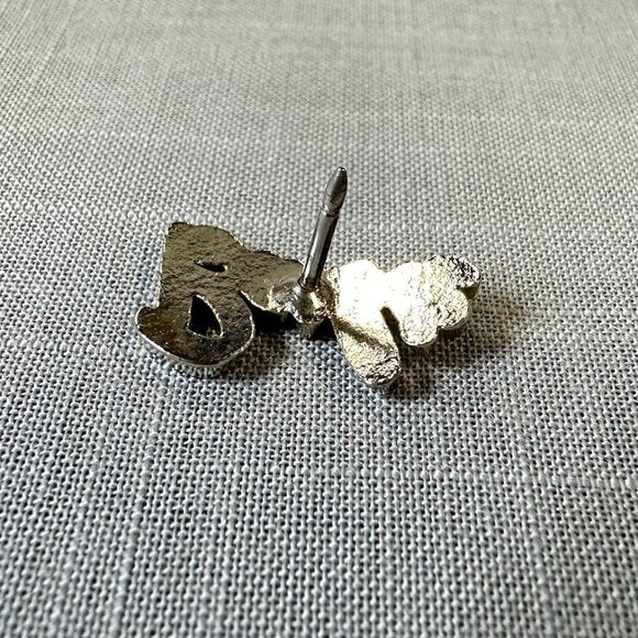 Barbie Silver Tone Clutch Back Pin