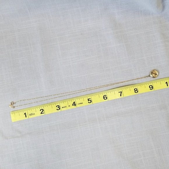 Vintage Antique Small Round Gold locket on 14K chain