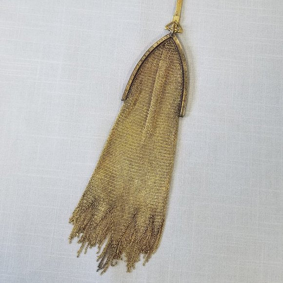 Antique 1920s Whiting and Davis Mesh Wristlet