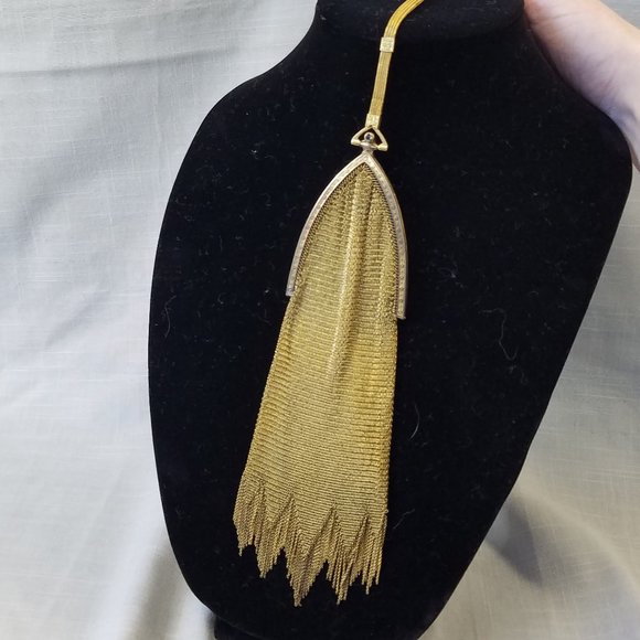 Antique 1920s Whiting and Davis Mesh Wristlet