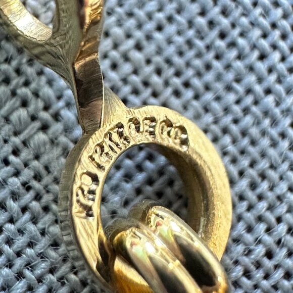 Vintage Jon Cris 12K GF Cameo Bracelet